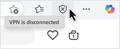 Screenshot pf VPN disconnected