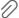 Attach file paperclip button icon.