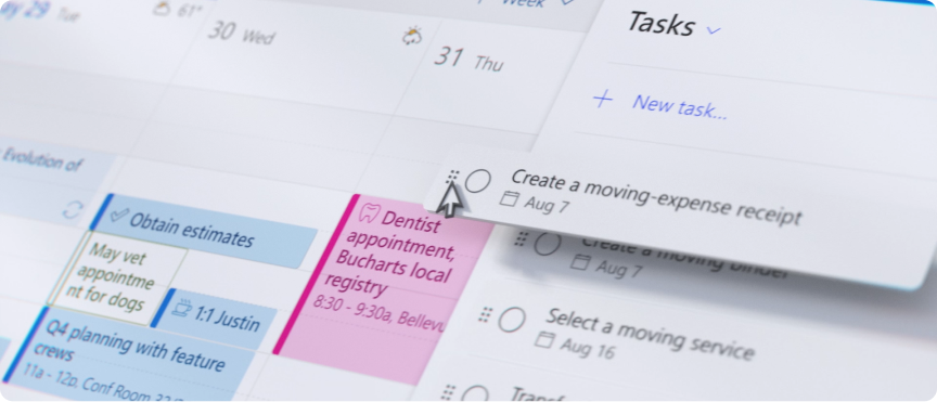 Schedule a meeting using Copilot.