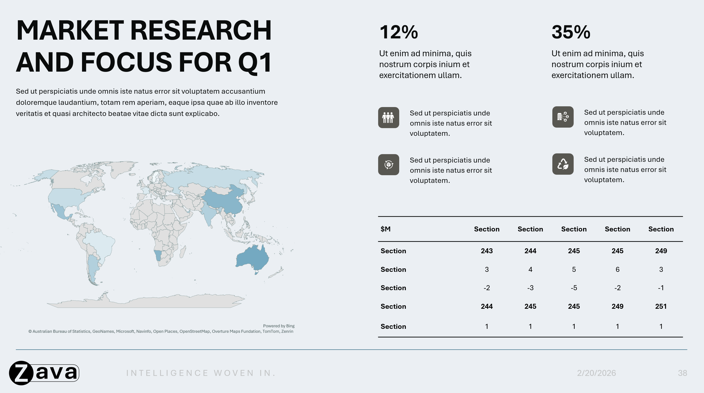 PPT Template - Map