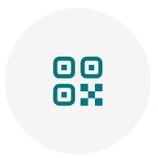Screenshot of sharing a QR code.