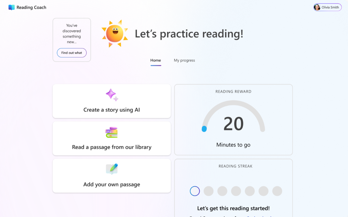 reading practice