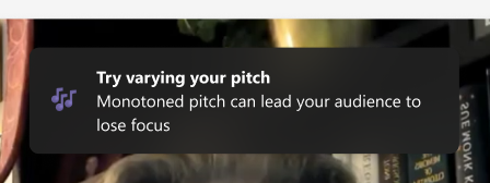 Screenshot of pitch.