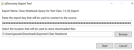 export key