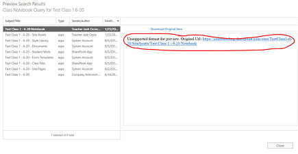 Preview search results 2