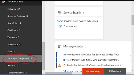 Select security and compliance