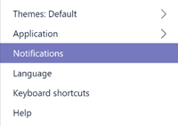 Notifications