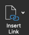 The screenshot shows the Insert Link option.
