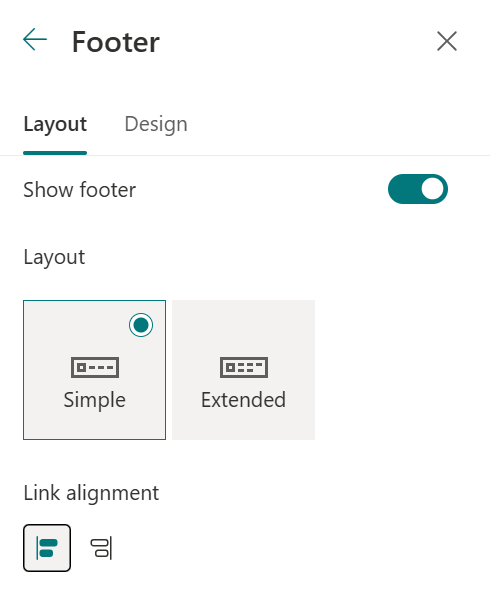 footer-alignment