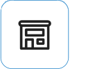 A building icon depicting in-person support.